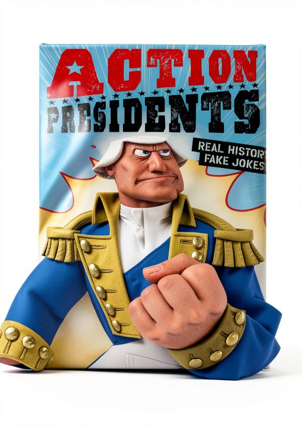 HarperAlley Action Presidents Illustrated Comic for Ages 1-12-0