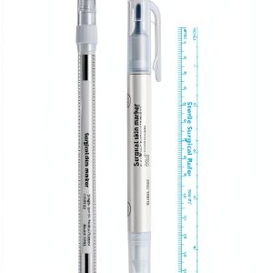 Ksndurn Skin Marker Pen Fine Point Surgical Marker 4 Pack Clear White-0