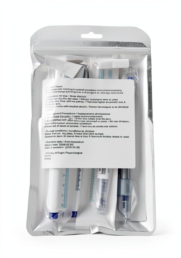 Ksndurn Skin Marker Pen Fine Point Surgical Marker 4 Pack Clear White-4