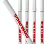 Tattoo Stencil Marker Element Tattoo Supply Bold Red 0.5mm Ink-0