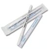 10Pcs Microblading Skin Marker Tattoo Stencil Markers Pen Permanent Makeup Position Mark Surgical Tip Sterile with Paper Ruler for Eyebrow, Lips, Skin (5 Single Head, 5 Double Heads)-7
