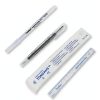 10Pcs Microblading Skin Marker Tattoo Stencil Markers Pen Permanent Makeup Position Mark Surgical Tip Sterile with Paper Ruler for Eyebrow, Lips, Skin (5 Single Head, 5 Double Heads)-6
