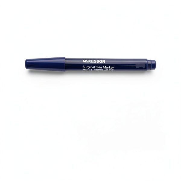 McKesson Surgical Skin Marker Pack of 100 Mini Violet Ink Pen Medical-2
