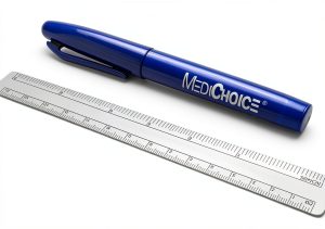 MediChoice Skin Marker, w/Ruler, Sterile, 1314077733 (Box of 25)-0