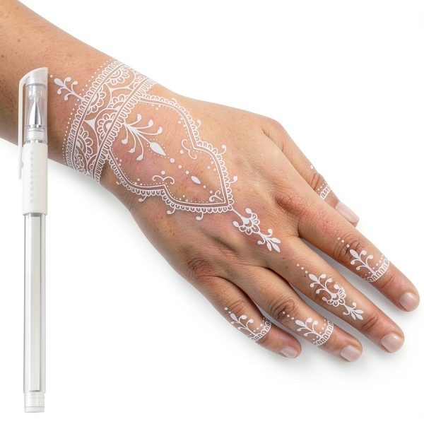 Skin Marking Pencil Generic White Skin Marker Easy Use Non Marking-4
