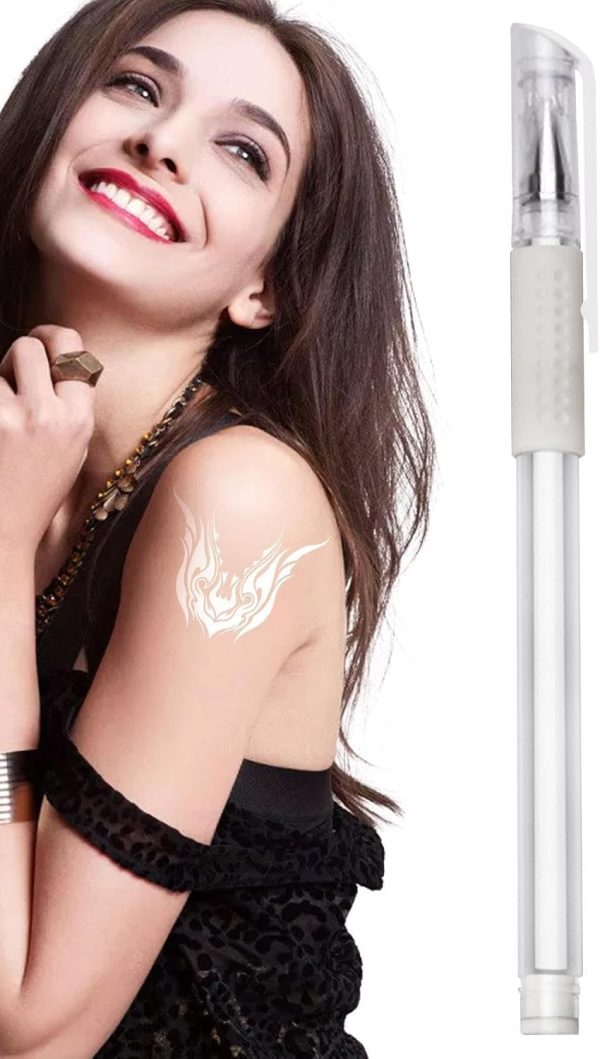 Skin Marking Pencil Generic White Skin Marker Easy Use Non Marking-8