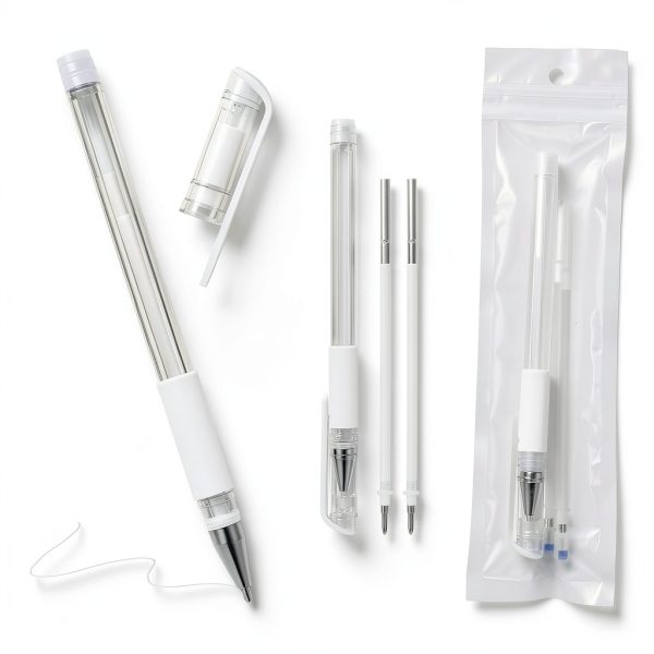 Eyebrow Microblading Marker Pen Hpmjz 6 pcs with 18 White Ink Refills-6