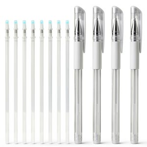 Brow Mapping Pen Quilax 4 Pack White Microblading Marker 8 Refills-0