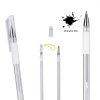 Brow Mapping Pen Quilax 4 Pack White Microblading Marker 8 Refills-3