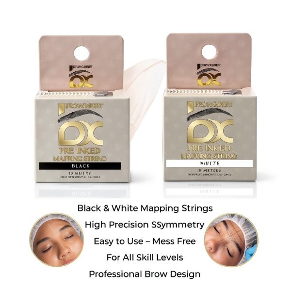 BrowsXpert Brow Mapping Kit with Caliper, Threads & Marker-3